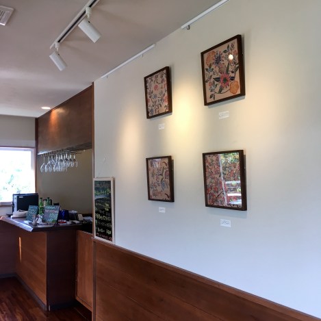 展示の様子　Bingata exhobition