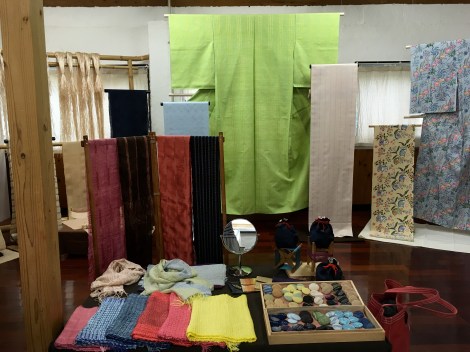 着物工房ちくちくさん、澤村佳世、近藤ゆきのブース Kayo Sawamura, Yuki Kondou